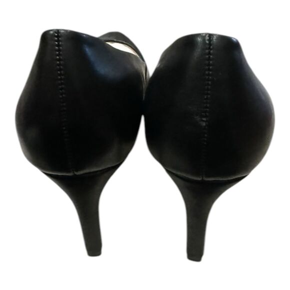 New Charles by Charles David Paula Black Slip On Pumps Heels 11 - Picture 5 of 7